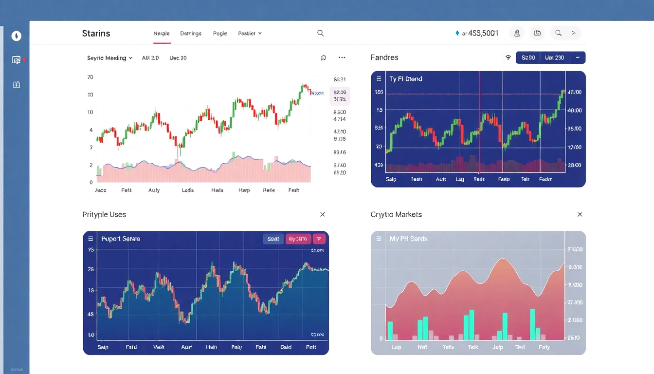 AICoin platform showcasing live cryptocurrency charts and market analysis for traders and investors.