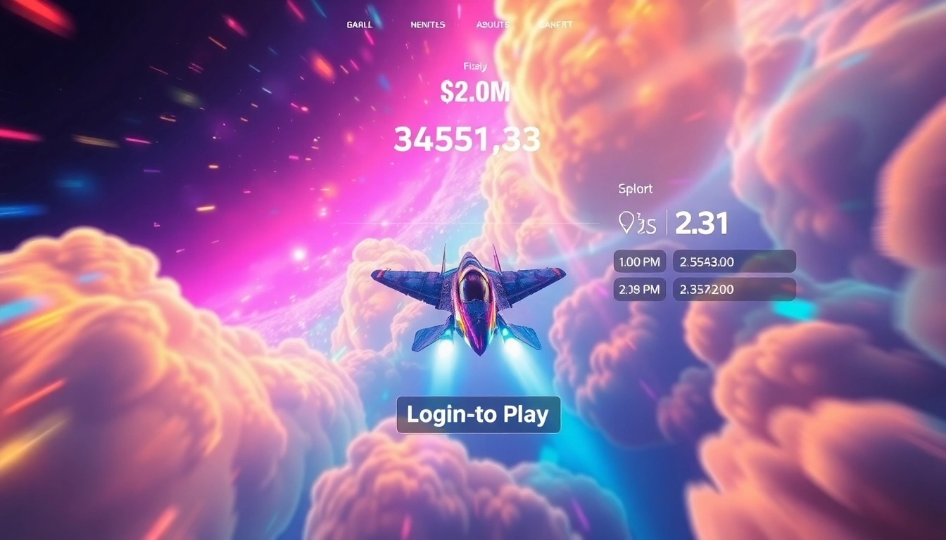 Aviator Game Login interface with striking graphics showing a pilot aircraft ready for action, inviting users to sign in and start playing.